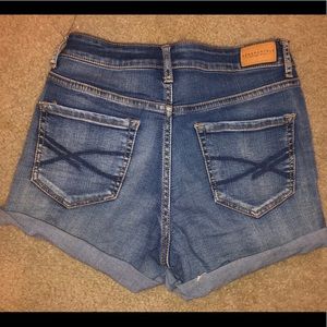 Aeropostale denim jean high waisted shorts